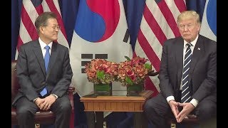 Trump Meets South Korean President Moon Jae-In - Full Comments
