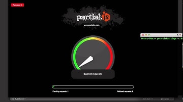 partial.js / node.js - balancing of requests