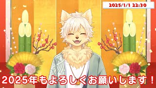 【新年】2025年1発目！今年の抱負について語っちゃうYO！！【乙凱モルフィ】