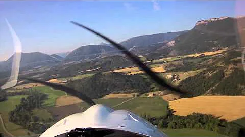 FK9 ELA landing at Aspres sur Buech LFNJ