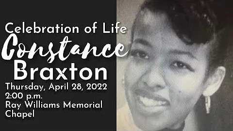 Celebration of Life for Constance Braxton