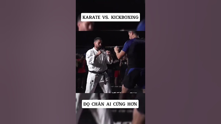 Thử thách chân trụ của 2 võ sĩ #karate #kickboxing
