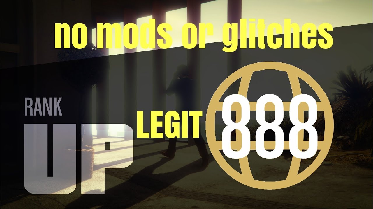 GTA online reaching level 888 legit (no mods or glitches) YouTube