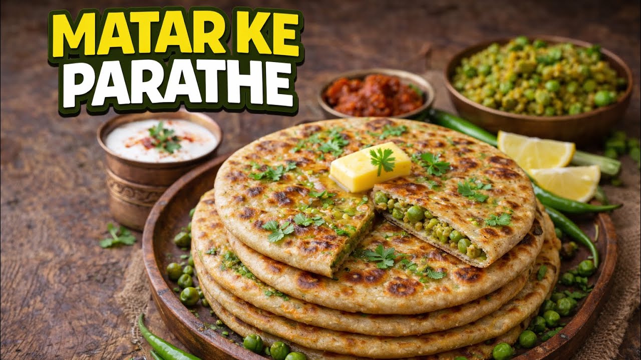 Matar ke parathe #parathe #stuffedparatharecipe #recipe #easyrecipe #homemade #quickrecipe # food 