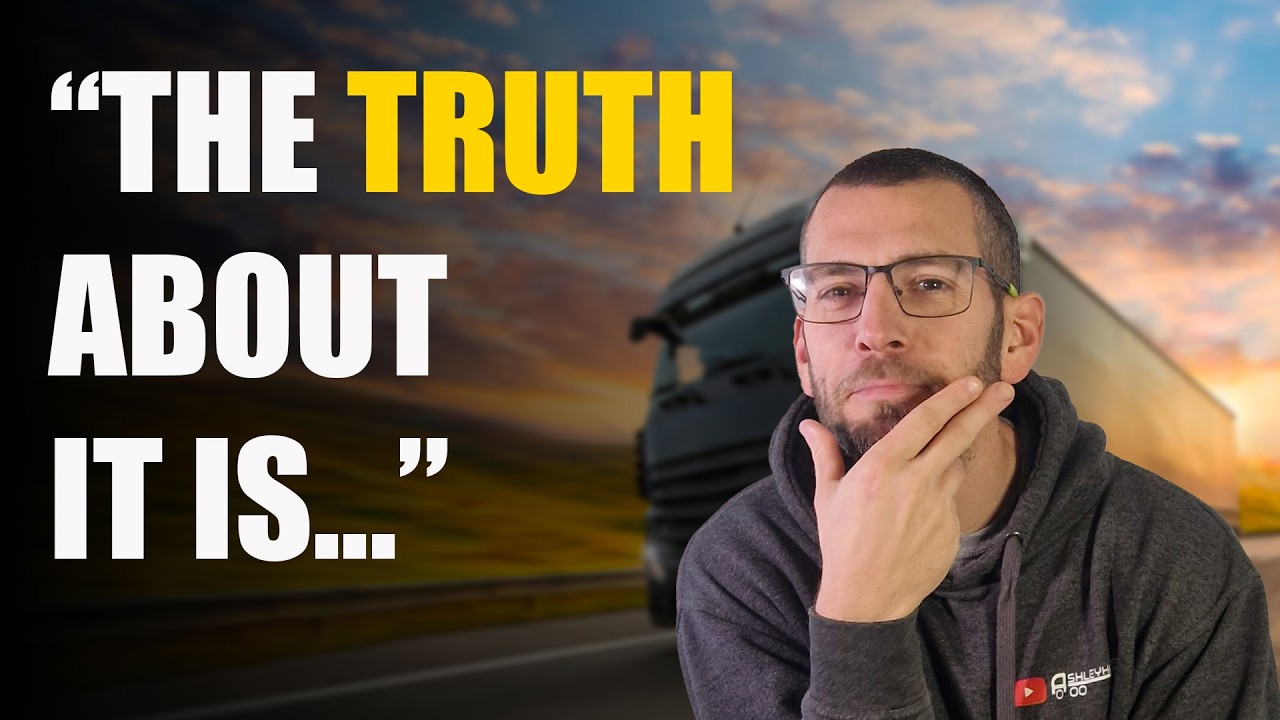 Правда о работе водителем большегрузного автомобиля в Великобритании