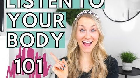 LISTEN TO YOUR BODY 101 | A beginners guide to intuitive eating, no food rules, & ditch dieting