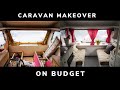 Caravan renovation before and after - Caravan makeover uk ( CARAVAN DIY PROJECT)