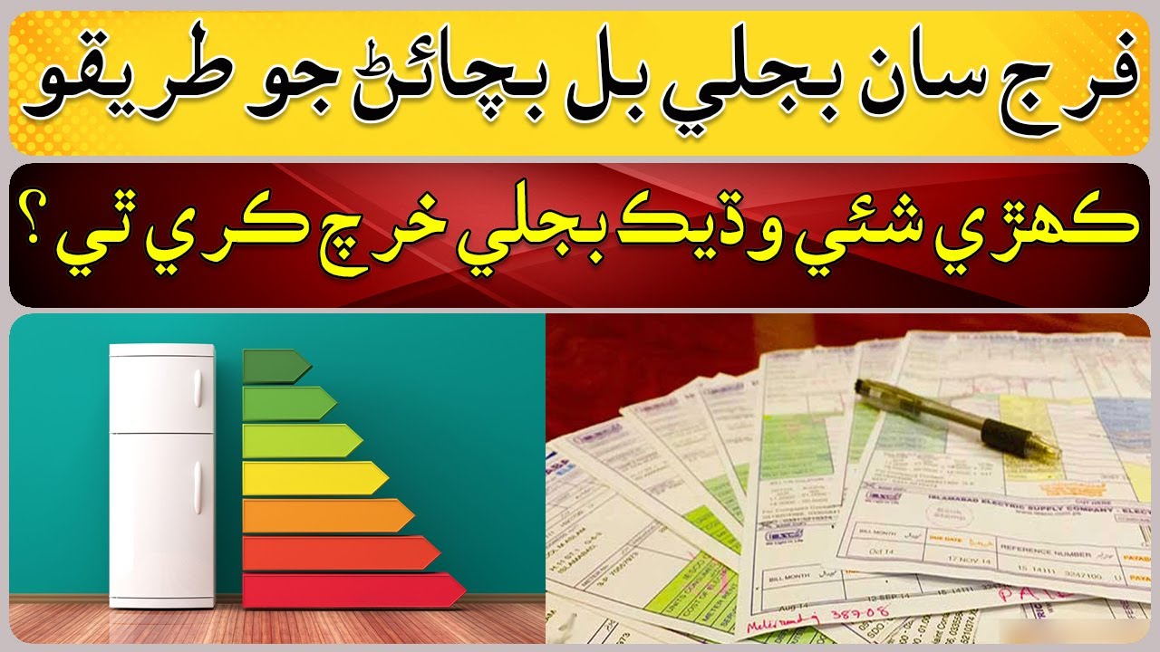 Ways to save electricity bills with a refrigerator. YouTube