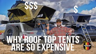$3500 VS $1800 ROOF TOP TENT | WHY DO THEY COST SO MUCH | 23ZERO ARMADILLO X2 VS IRONMAN NOMAD 1300 screenshot 2