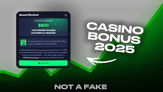 Secret $800 Casino Bonus Code – No Deposit & Instant Cashout!  [2025]
