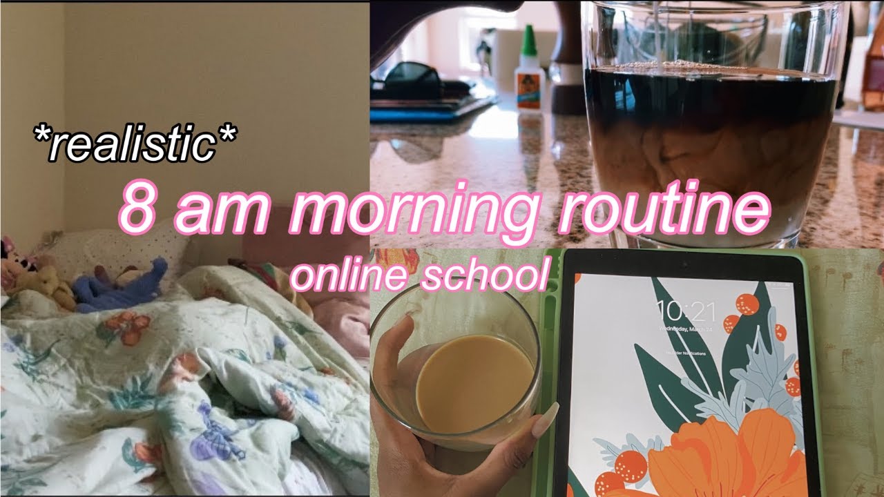 My REALISTIC 8AM MORNING ROUTINE - YouTube