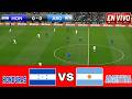 Honduras vs Argentina Amistoso Internacional 2026 Partido Simulación PES 21