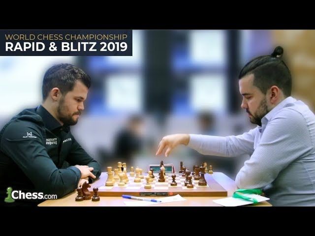 EL AMO Y SEÑOR DEL SISTEMA LONDRES!: Carlsen vs Laznicka (Mundial de  Rápidas, 2019)