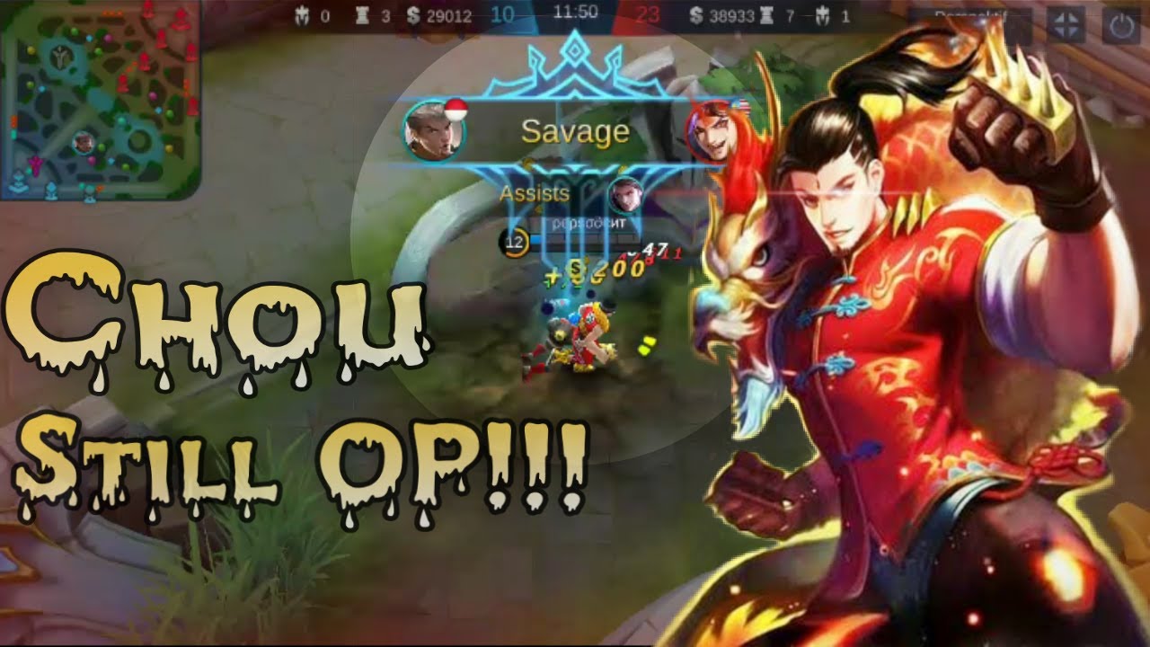 CHOU MONTAGE #2 [ CHOU STILL OP ]  -  Mobile Legends