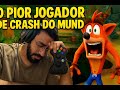 "Crash Bandicoot N. Sane Trilogy 2025 Edition" o pior jogador de crash do mundo😩🤣🤣Ep 1
