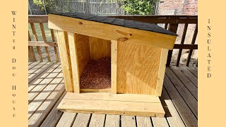 Winter Insulated Dog House