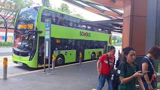 SG6376P Sv 969. Depart Opp Yishun MRT Stn. Enviro500. Euro 6 (3-Door) DD Bus. 31/05/26. SG❤️BUS