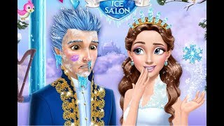 Princess Gloria Ice Salon - Fun Baby Care Games - Learn Colors Makeover Bath Time
