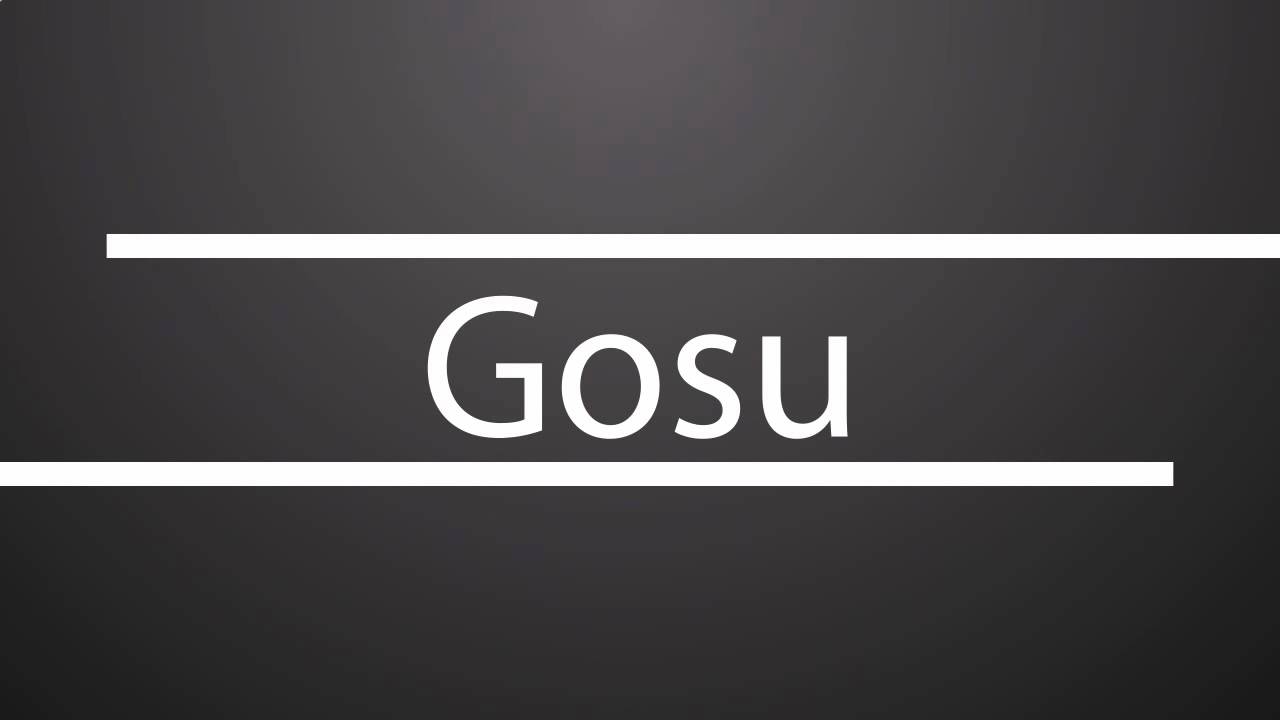 Gosu.