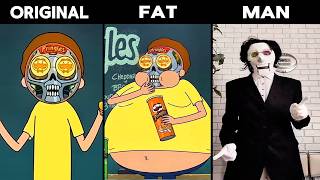 Pringles Rick and Morty Meme All Versions