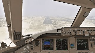 Zaragoza Landing Flightfactor 777 V2 Freighter Xp12