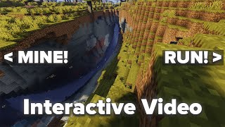 Minecraft Interactive Video - Go To The Cave (Choose Your Own Adventure)