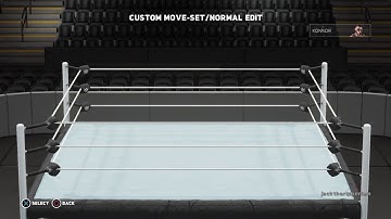 Konnor WWE 2K18 updated move-set
