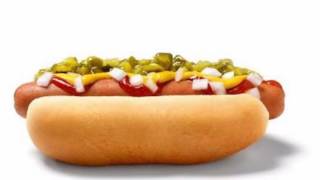 1 hora de la misma imagen de hot dog con zoom repentino para meditación.