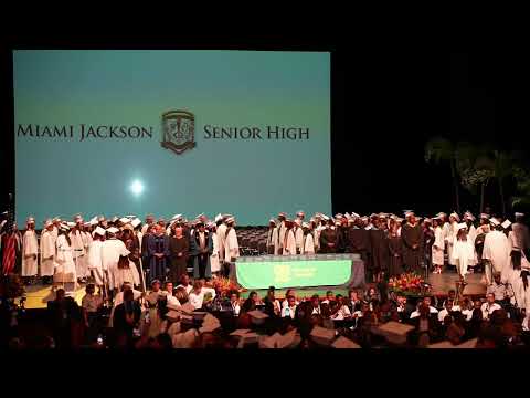 Miami Jackson Senior high School graduation Ceremony Co22