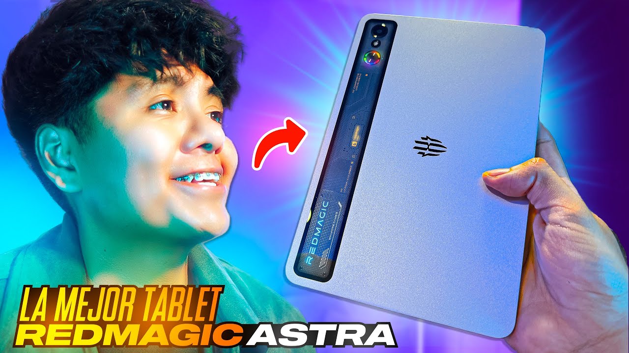Probé por primera VEZ la NUEVA Tablet de REDMAGIC y es GOD 🤯 | Astra Gaming Tablet