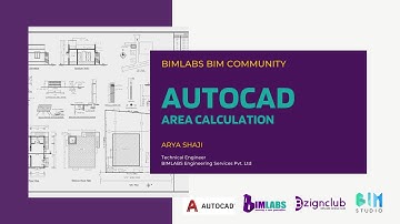 AutoCAD - AREA CALCULATION #Traning/34 #ENGLISH #BIMLABS