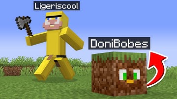 Secretly Hiding as Blocks in My Friends World