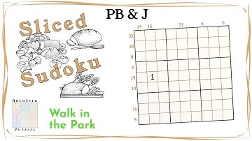 Sliced Sudoku Puzzle Pack : PB & J by jeremydover