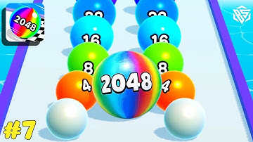⚽ Ball Run 2048 - All Levels Gameplay Android/iOS ( Levels 111 - 130 )