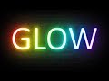 Rainbow neon glow text effect  photoshop tutorial