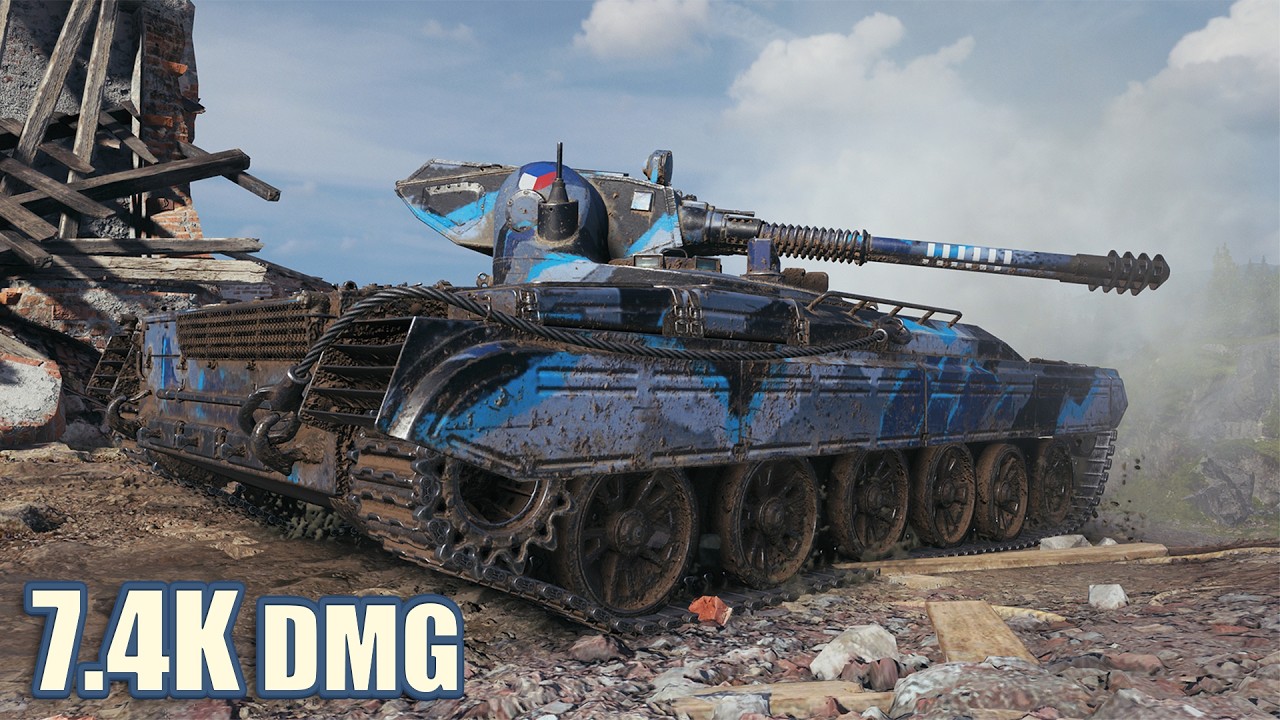 Vz. 71 Tesák • Режет танки как масло )) World of Tanks