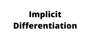 Implicit Differentiation, Related Rates, First Derivatives, Second Derivative, Optimization Problems