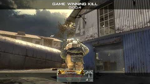 Game Winning kill cam with semtex cod
