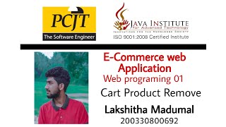 Cart Product Remove | eShop Project | Java Institute