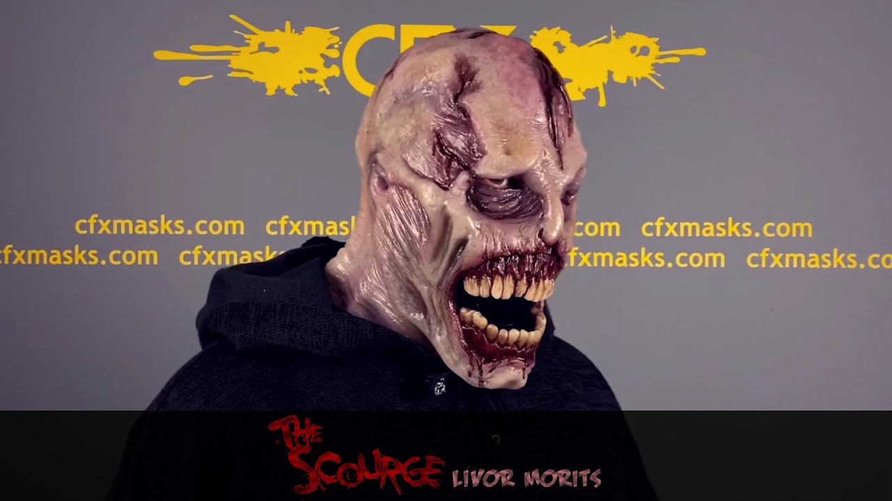 CFX The Scourge Livor Mortis Variant Silicone Mask Movement Video