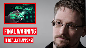 Edward Snowden 2021 | The Most Dangerous SPYWARE is secretly hacking mobile devices RIGHT NOW!