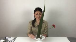 Ohara School of Ikebana 'TATERU KATACHI' (THE RISING FORM)