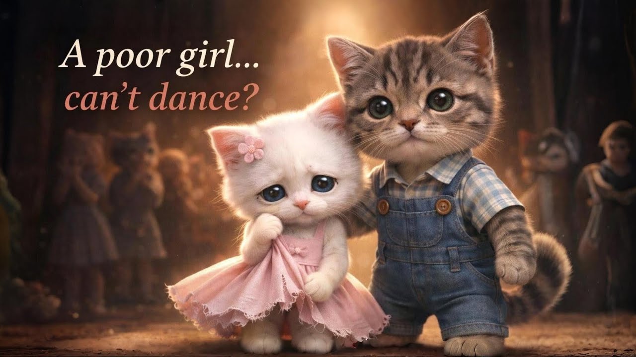 A poor girl…can’t dance ? 