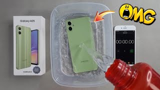 Samsung A05 Water Test 💦💧| Let's See If Samsung A05 is Waterproof Or Not?