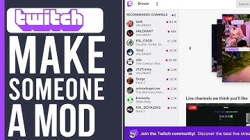 How to Make Someone a Mod on Twitch (2025)