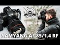 Das BUGDET PORTRAIT WUNDER für CANON RF! SAMYANG AF 85mm 1.4 RF Review