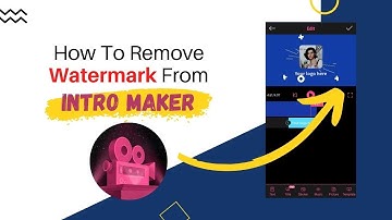 How To Remove Watermark From Intro Maker App | SJ ADDITION