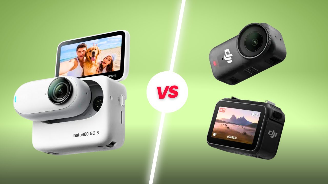 DJI Osmo Nano vs Insta360 GO 3S - Compact Camera Comparison - YouTube