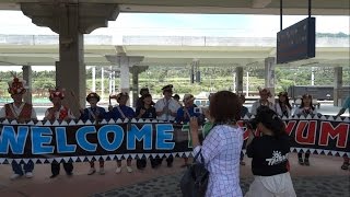 【2014.07.01首航花絮】迎接5402次普悠瑪新自強號旅客抵達台東站