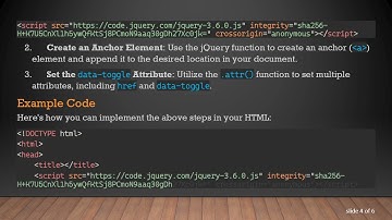 Dynamically Setting data-toggle for Bootstrap Tabs with JavaScript